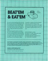 Beat'Em & Eat'Em Atari cartridge scan