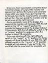 Beat'Em & Eat'Em / Lady in Wading Atari instructions