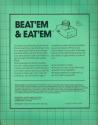 Beat'Em & Eat'Em Atari cartridge scan