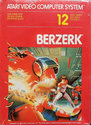 Berzerk Atari cartridge scan