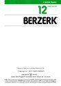 Berzerk Atari instructions