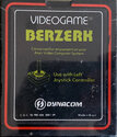 Berzerk Atari cartridge scan