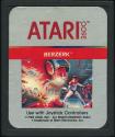Berzerk Atari cartridge scan