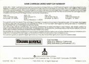 Big Bird's Egg Catch Atari instructions