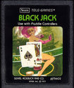 Black Jack Atari cartridge scan