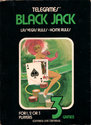 Black Jack Atari cartridge scan