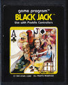 Blackjack Atari cartridge scan