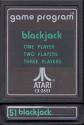 Blackjack Atari cartridge scan