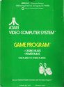 Blackjack Atari cartridge scan
