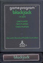 Blackjack Atari cartridge scan