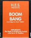 Boom Bang Atari cartridge scan