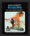 Bowling Atari cartridge scan