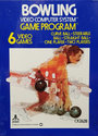Bowling Atari cartridge scan