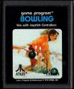 Bowling Atari cartridge scan