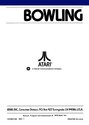 Bowling Atari instructions
