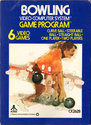 Bowling Atari cartridge scan