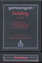 Bowling Atari cartridge scan