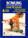 Bowling Atari cartridge scan