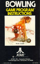 Bowling Atari instructions