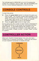 Bowling Atari instructions