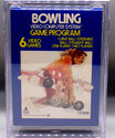 Bowling Atari cartridge scan