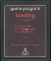 Bowling Atari cartridge scan