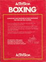 Boxing Atari cartridge scan