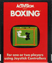 Boxing Atari cartridge scan