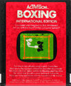 Boxing Atari cartridge scan