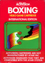 Boxing Atari cartridge scan