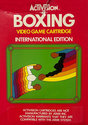 Boxing Atari cartridge scan