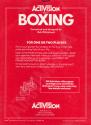 Boxing Atari cartridge scan