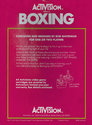 Boxing Atari cartridge scan