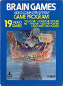 Brain Games Atari cartridge scan