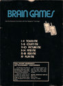 Brain Games Atari cartridge scan