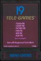 Brain Games Atari cartridge scan