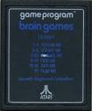 Brain Games Atari cartridge scan