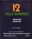 Breakaway IV Atari cartridge scan