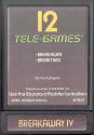 Breakaway IV Atari cartridge scan