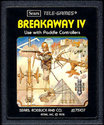 Breakaway IV Atari cartridge scan