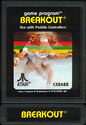 Breakout Atari cartridge scan