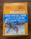 Breakout Atari cartridge scan
