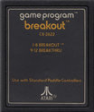 Breakout Atari cartridge scan