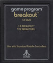 Breakout Atari cartridge scan