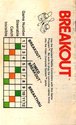 Breakout Atari instructions