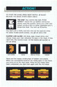 BurgerTime Atari instructions