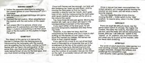 Burning Desire Atari instructions