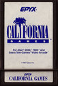 California Games Atari cartridge scan