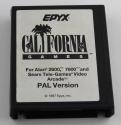 California Games Atari cartridge scan