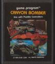 Canyon Bomber Atari cartridge scan